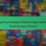 Стратегии за бюджетиране: Ефективни подходи за собственици на малък бизнес