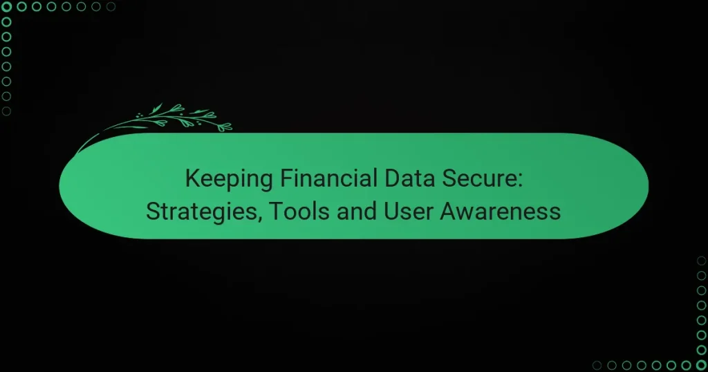 Keeping Financial Data Secure: Strategies, Tools and User Awareness